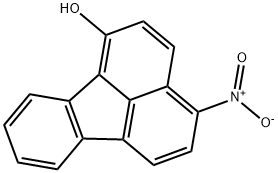3-Nitrofluoranthen-6-ol Structure