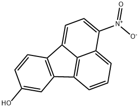 3-Nitrofluoranthen-8-ol Structure