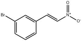 反-3-溴-Β-硝基苯乙烯,115665-95-7,结构式