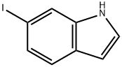 6-ヨード-1H-インドール 化学構造式
