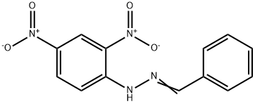 BENZALDEHYDE 2,4-DINITROPHENYLHYDRAZONE Struktur