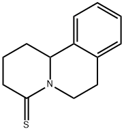 4H-Benzo[a]quinolizine-4-thione,  1,2,3,6,7,11b-hexahydro- Structure