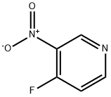 Pyridine, 4-fluoro-3-nitro- (9CI) 化学構造式