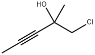 1-氯-2-甲基-3-戊炔-2-醇, 115823-68-2, 结构式