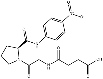 SUC-GLY-PRO-PNA, 115846-45-2, 结构式