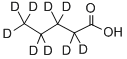 PENTANOIC-D9 ACID Structure