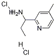 [1-(4-甲基吡啶-2-基)丙基]胺二盐酸盐, 1158736-00-5, 结构式