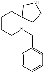 6-ベンジル-2,6-ジアザスピロ[4.5]デカン 化学構造式