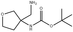 tert-butyl N-[3-(aminomethyl)oxolan-3-yl]carbamate