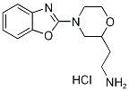 2-[4-(1,3-benzoxazol-2-yl)morpholin-2-yl]ethanamine hydrochloride Structure