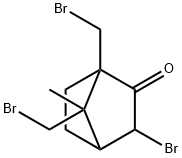 3,9,10-三溴-(-)-樟脑,115887-80-4,结构式