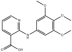 2-(3,4,5-Trimethoxy-phenylamino)-nicotinic acid Structure