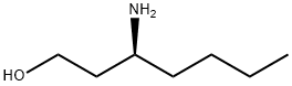 (S)-3-氨基庚-1-醇, 1158985-17-1, 结构式