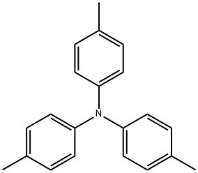 トリス(p-トリル)アミン 化学構造式