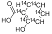SALICYLIC ACID-RING-UL-14C 化学構造式