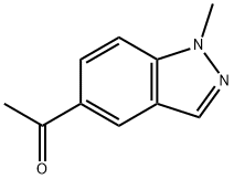 1-(1-methyl-1H-indazol-5-yl)ethanone Struktur