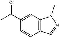 1-(1-甲基-1H-吲唑-6-基)乙酮, 1159511-25-7, 结构式