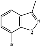 3-甲基-7-溴吲唑, 1159511-75-7, 结构式