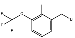 1-(Bromomethyl)-2-fluoro-3-(trifluoromethoxy)benzene, 1159512-59-0, 结构式