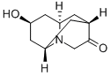 (2a,6a,8a,9ab)-Hexahydro-8-hydroxy-2,6-methano-2H-quinolizin-3(4H)-one Struktur