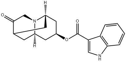 (2alpha,6alpha,8alpha,9abeta)-Octahydro-3-oxo-2,6-methano-2H-quinolizin-8-yl-1H-indole-3-carboxylate Structure