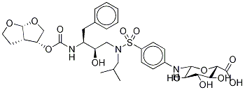 地瑞纳韦N葡糖苷酸, 1159613-25-8, 结构式