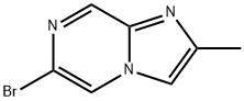 6-溴-2-甲基咪唑并[1,2-A]吡嗪,1159811-97-8,结构式
