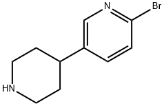 2-broMo-5-(piperidin-4-yl)pyridine Struktur