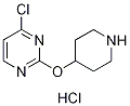 4-氯-2-(4-哌啶基氧基)嘧啶盐酸盐,1159823-41-2,结构式