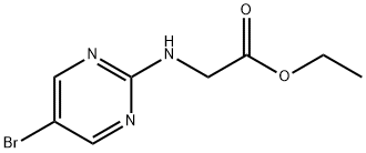 Ethyl 2-(5-broMopyriMidin-2-ylaMino)acetate