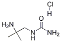 (2-Amino-2-methylpropyl)urea hydrochloride Structure