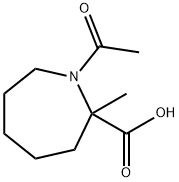 1-乙酰基-2-甲基高哌啶-2-羧酸, 1159824-79-9, 结构式