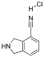 异吲哚啉-4-甲腈盐酸盐 结构式
