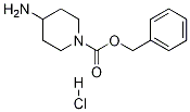 4-AMINO-PIPERIDINE-1-CARBOXYLIC ACID BENZYL ESTER-HCl Struktur