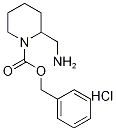 1-CBZ-2-哌啶甲胺盐酸盐 结构式