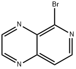 5-Bromo-1,4,6-triazanaphthalene Structure