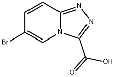 6-bromo-[1,2,4]triazolo[4,3-a]pyridine-3-carboxylic acid Structure