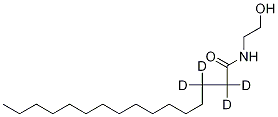 Palmitoyl Ethanolamide-d4 Structure