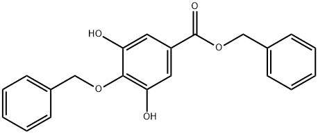 4-Benzyl-gallic Acid Benzyl Ester Structure