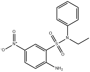 2-amino-N-ethyl-5-nitro-N-phenylbenzenesulphonamide