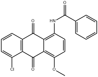 N-(5-chloro-4-methoxy-9,10-dioxo-9,10-dihydroanthracen-1-yl)benzamide|