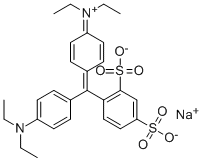 酸性蓝, 116-95-0, 结构式