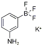 Potassium (3-aminophenyl)trifluoroboranuide Structure