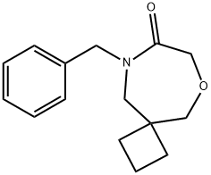 9-benzyl-6-oxa-9-azaspiro[3.6]decan-8-one Structure
