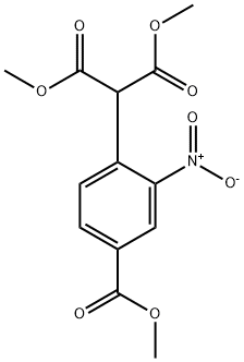 1,3-DiMethyl 2-[4-(Methoxycarbonyl)-2-nitrophenyl]propanedioate|2-[4-甲氧羰基-2-硝基苯基]-丙二酸-1,3-二甲酯