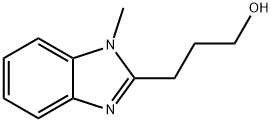 1H-Benzimidazole-2-propanol,1-methyl-(9CI) Structure