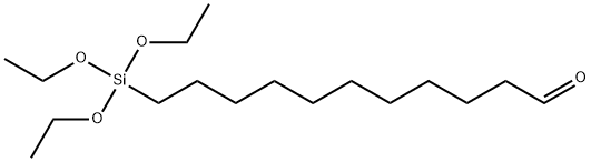 三乙氧基硅基十一醛 结构式