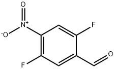2,5-二氟-4-硝基苯甲醛, 1160474-72-5, 结构式