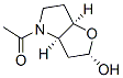 2H-Furo[3,2-b]pyrrol-2-ol, 4-acetylhexahydro-, [2S-(2alpha,3aalpha,6aalpha)]- (9CI) Structure