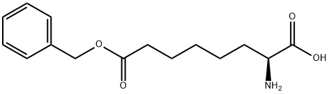 8-BENZYL (S)-2-AMINOOCTANEDIOATE Struktur
